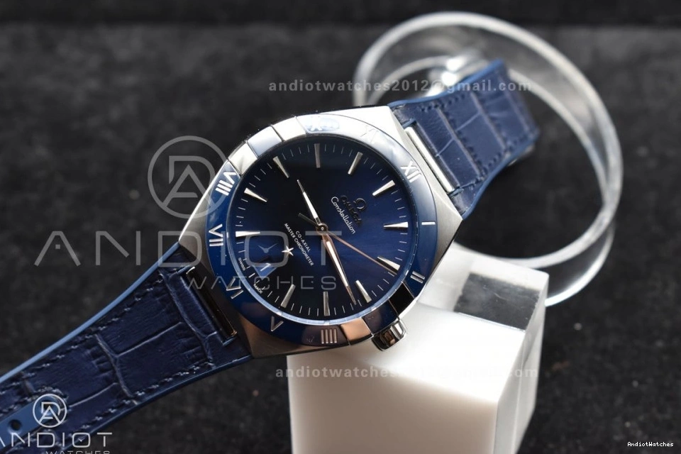 Blue Ceramic A8900 Gummy Blue Strap Super 1:1 Clone VSF Blue Edition Constellation on Dial Breathable Best SS 546 0812